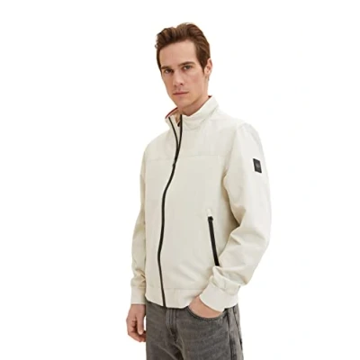 Abbildung von TOM TAILOR Herren 1034866 Jacke, 26199 Beige Alfalfa, XL