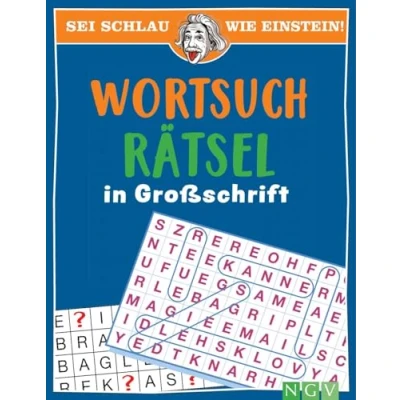 Abbildung von Sei schlau wie Einstein! Wortsuchrätsel in Großschrift