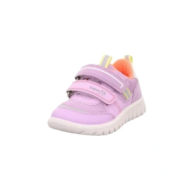 Abbildung von Superfit Mädchen Sport7 Mini Sneaker, Lila Orange 8530, 35 EU