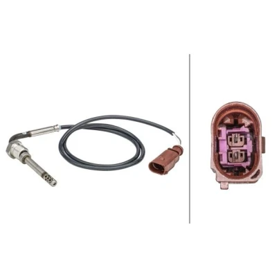 Abbildung von HELLA 6PT 358 181 321 Sensor, Abgastemperatur VOLKSWAGEN: Crafter 30 35 Minibus