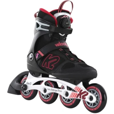Abbildung von K2 Inline Skates VELOCITY 84 BOA W Für Damen Mit Softboot, Black Purple, 30D0392