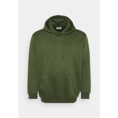 Abbildung von Jack &amp; Jones PlusSize Kapuzensweatshirt »JJEBRADLEY SWEAT HOOD NOOS PLS«, mit Rippbündchen