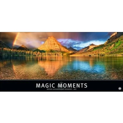 Abbildung von Magic Moments Panoramakalender 2025: Großer Foto Wandkalender XL. Landschaften Kalender 2025 mit atemberaubenden Fotos. 68 x 33 cm Querformat. (Edition Alexander von Humboldt Heye)