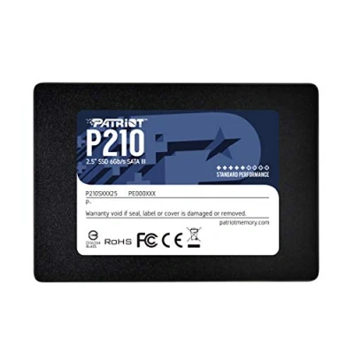 Abbildung von Patriot P210 Interne Solid State Drive 128GB SSD SATA 3 2,5 Zoll