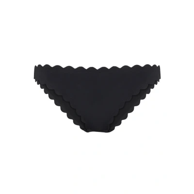 Abbildung von Lascana Pants Cheeky Scallop Bikinihose, Damen, Größe: 38, Black