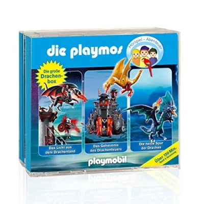 Abbildung von Die Playmos große Drachenbox(Original Playmobil Hörspiele)