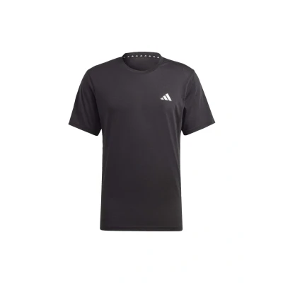 Abbildung von adidas Performance TEE Sport Tshirt Black white, Herren, Größe: Large, white