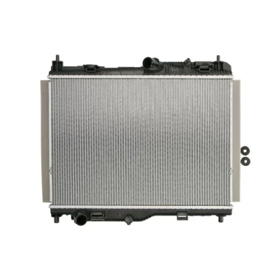 Abbildung von NRF 550068 Kühler, Motorkühlung Aluminium 545 385 22 Kühlrippen gelötet FORD: Transit Courier Van