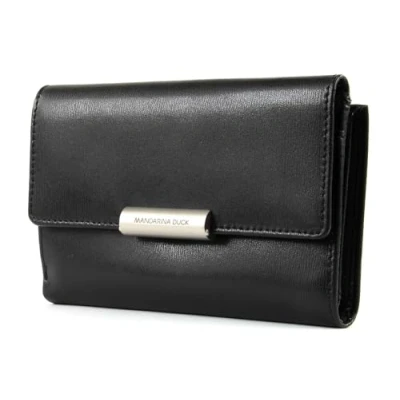 Abbildung von Mandarina Duck Damen Hera 3.0 P10RAP15 Geldbörsen, Schwarz, 13x11x3,5 (L x H W) EU