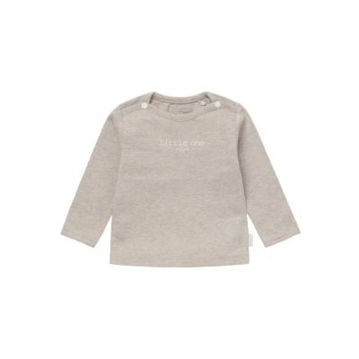 Abbildung von Noppies Hester Langarmshirt für Kinder, Größe: 68, Taupe melange