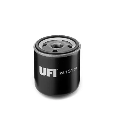 Abbildung von UFI 23.131.00 Ölfilter 3/4 16 UNF mit einem Rücklaufsperrventil Anschraubfilter FORD: Sierra Mk2 Saloon, ESCORT 4, 5 Cabriolet