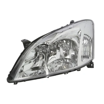 Abbildung von TYC 20 0242 05 2 Scheinwerfer links H7/H7 mit Elektromotor, Lampenträger TOYOTA: Corolla IX Hatchback