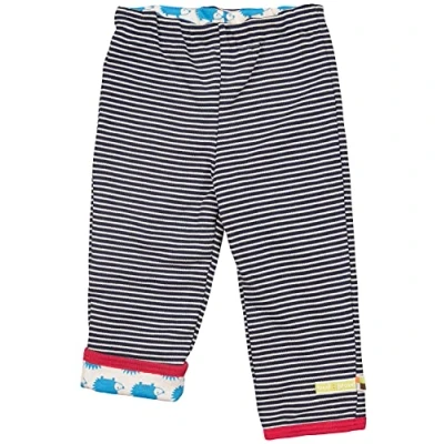 Abbildung von loud + proud Stoffhose für Kinder, Größe: 74/80, Navy