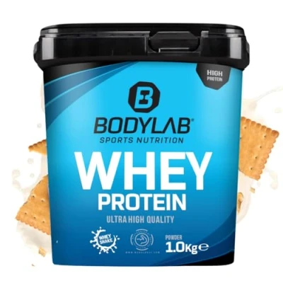 Abbildung von Bodylab24 Whey Protein Pulver, Butterkeks, 1kg