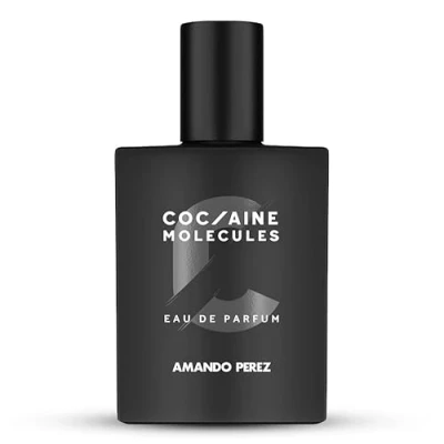 Abbildung von Amando Perez COCAINE Molecules Unisex Parfüm 50ml Eau de Parfum für Damen und Herren mit Pheromone Lockstoff Warme citrische Kopfnote Duft Männer Toilette