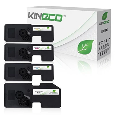 Abbildung von Kineco 4X Toner ersetzt TK5240 Multipack für Kyocera Ecosys M5526cdw P5026cdn