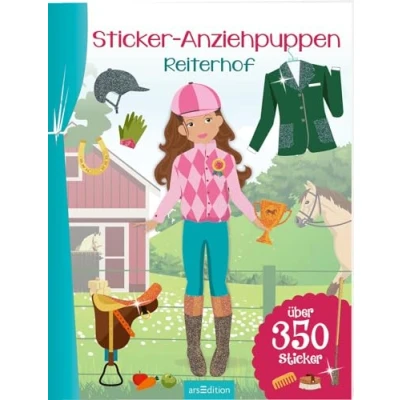 Abbildung von Sticker Anziehpuppen Reiterhof: Über 350 Coole Styles für Modefans ab 5 Jahren