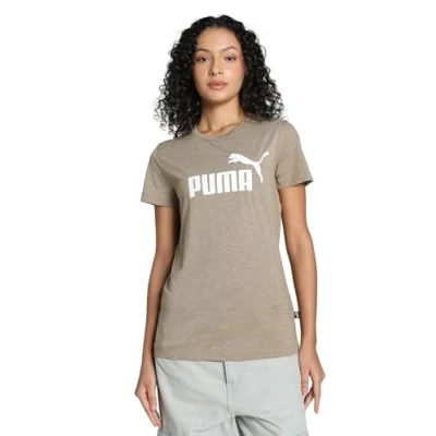 Abbildung von PUMA ESS Logo Heather Tee, T Shirts, 586876