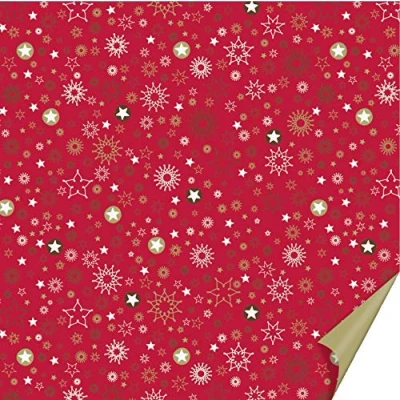 Abbildung von Heyda 204875557 Faltblätter (Curlie &amp; Stardust) 15 x cm, Stardust rot