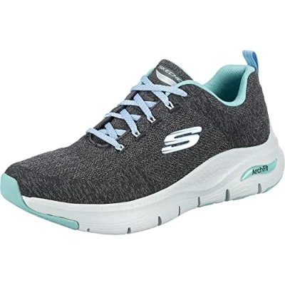 Abbildung von Skechers ARCH FIT Comfy WAVE Sneaker low, Damen, Größe: 41, Grau Schuhe