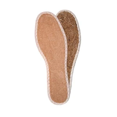 Abbildung von Einlegesohlen für Schuhe und Stiefel aus natürlichen Kokosfasern Frotteestoff Mikroklima Ihre Füße Kaps Eco (44 EUR / 10 UK Men)