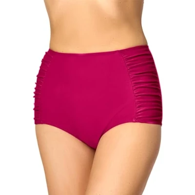 Abbildung von Merry Style Damen Bikinislip MS10 119 Bikinihose Bauch Weg Effekt (Magenta (4140), 36)