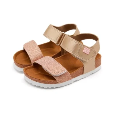 Abbildung von GIOSEPPO Mädchen Jabbeke Peeptoe Sandalen, Gold (Cobre Cobre), 32 EU