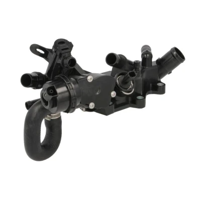 Abbildung von THERMOTEC D2R024TT Kühlwasserthermostat mit Gehäuse RENAULT: MEGANE 3, Scénic IV, Kangoo II / Grand Kangoo, DACIA: Duster II, Dokker Estate