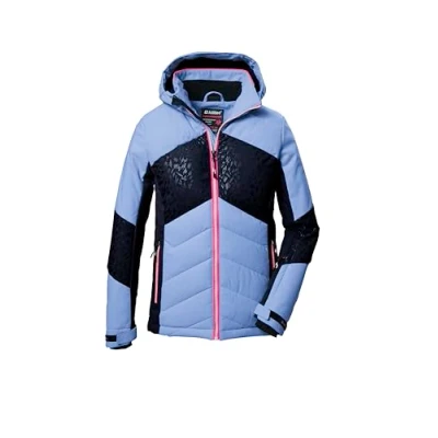 Abbildung von killtec Mädchen Skijacke/Jacke in Daunenoptik mit Kapuze und Schneefang KSW 342 GRLS SKI QLTD JCKT, lavendel, 176, 42075 000