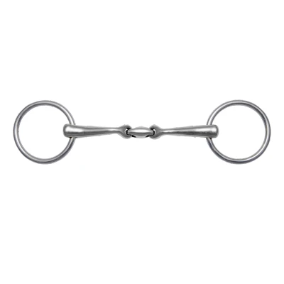 Abbildung von Stübben Unterlegtrense Fine Line Edelstahl 13,5cm