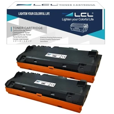 Abbildung von LCL MLT D116L Schwarz Toner kompatibel für Samsung D116S Xpress M2625 M2625D M2675FN M2825DW M2825ND M2875FD M2875ND M2875FW M2885FW M2835DW (2 Pack)