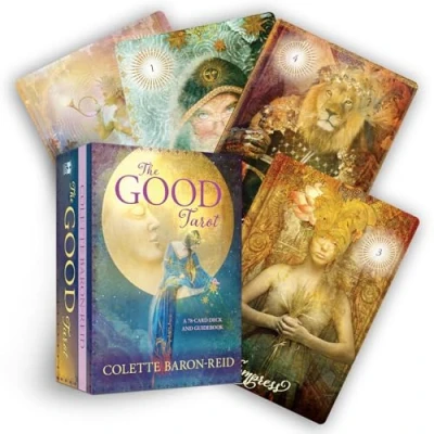 Abbildung von The Good Tarot: A 78 Card Modern Tarot Deck with Four Elements Air, Water, Earth And Fire for Suits Inspirational Cards Positive Affirmations