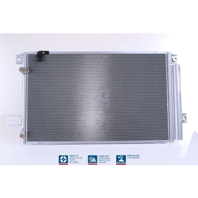 Abbildung von NISSENS 940170 Klimakondensator mit Trockner Aluminium 646 R 134a TOYOTA: Corolla Verso