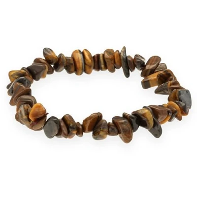 Abbildung von Lebensquelle Plus Tigerauge Splitterarmband Hochwertiges Edelstein Armband
