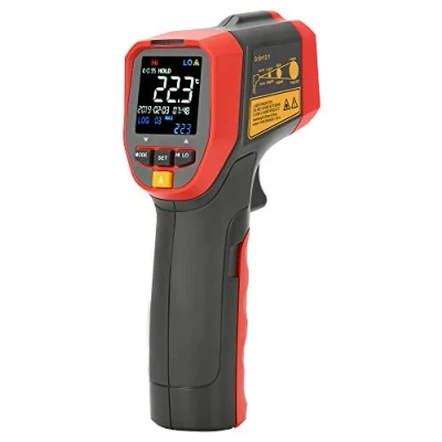 Abbildung von UNI T UT301C+ Infrarot Thermometer, 12:1 Verhältnis mit Laserring, 32 C 600 / 25,6 F 1112