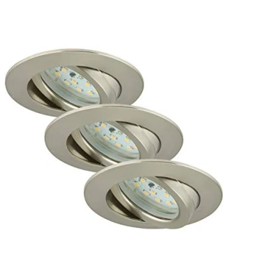 Abbildung von Briloner Leuchten LED Einbauleuchte »ATTACH DIM«, 3er Set, Schutzart IP23, fest verbaut, schwenkbar
