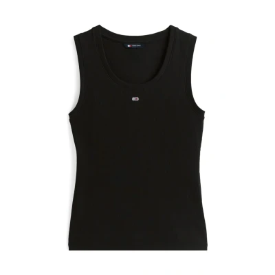 Abbildung von Tommy Jeans Essential TANK Top, Damen, Größe: 32, Black