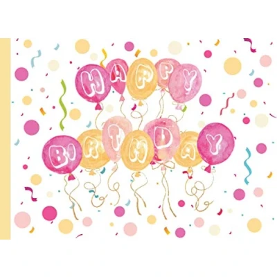 Abbildung von Gutscheinbuch Happy Birthday das Gutscheinheft zum Ausfüllen 12 farbige Gutscheine für ganze Jahr: selbst gestalten ein ... Familie, Freunde, Partner oder Bekannte.