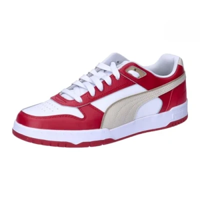Abbildung von PUMA Unisex Rbd Game Low Sneaker, White Club Red Alpine Snow, 39 EU