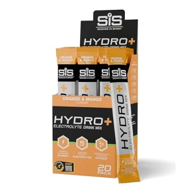 Abbildung von Science in Sport HYDRO+ Electrolyte Drink Mix 20 x 4,3g Orange &amp; Mango Veganes Elektrolyt Pulver, Sportgetränke Pulver mit Vitamin C und 5 wichtigen Elektrolyten