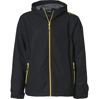 Abbildung von CMP Jungen Regenjacke Aus Reißfestem Polyester Für Kinder Jacke, Anthrazit Limonade, 116 EU