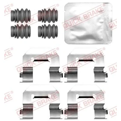 Abbildung von QUICK BRAKE 109 0126 Zubehörsatz, Scheibenbremsbelag BMW: 3 Touring, Saloon