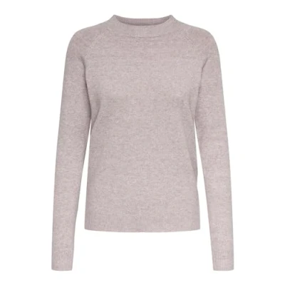 Abbildung von ONLY Damen Basic Strickpullover Einfarbiger Knitted Stretch Sweater Langarm Rundhals Shirt ONLRICA, Farben:Rosa, Größe:34