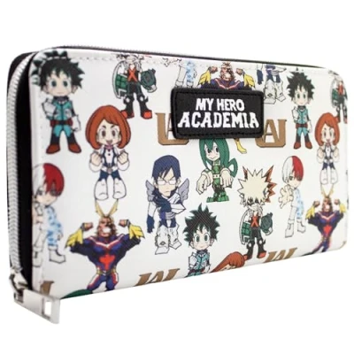 Abbildung von My Hero Academia Klasse 1 A Held Gruppe Portemonnaie Geldbörse Weiß