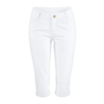 Abbildung von Beach Time 7/8CAPRI Jeans Slim Fit, Damen, Größe: 40, Weiß