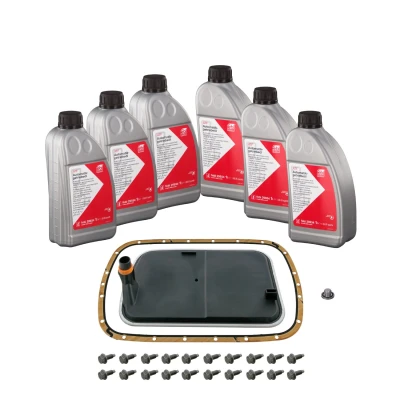 Abbildung von FEBI BILSTEIN 176873 Teilesatz, Ölwechsel Automatikgetriebe BMW: X3, 3 Saloon, 5 Saloon