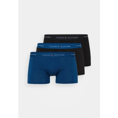 Abbildung von Tommy Hilfiger Signature Trunk 3 PACK Panties, Herren, Größe: XXL, Indigo/black