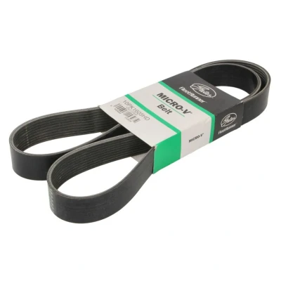 Abbildung von GATES 10PK1605HD Keilrippenriemen 1605 10 Polyester, EPDM (Ethylen Propylen Dien Kautschuk)
