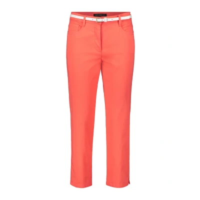 Abbildung von Betty Barclay Stoffhose, Damen, Größe: 34, Hot coral