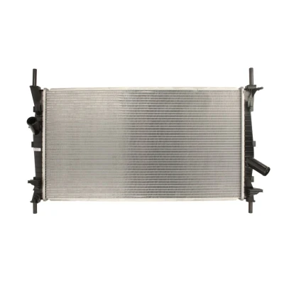 Abbildung von NRF 53111 Kühler, Motorkühlung Aluminium 670 368 26 Kühlrippen gelötet
